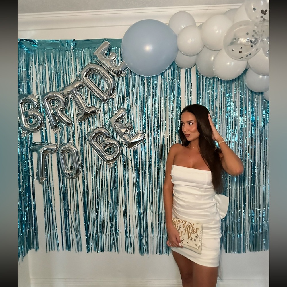 Steps New York Strapless Bow Dress